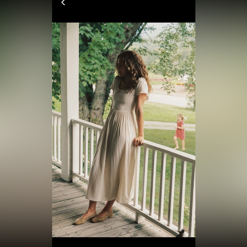 Christy Dawn Scarlet dress in eggshell - Picture 3 of 10